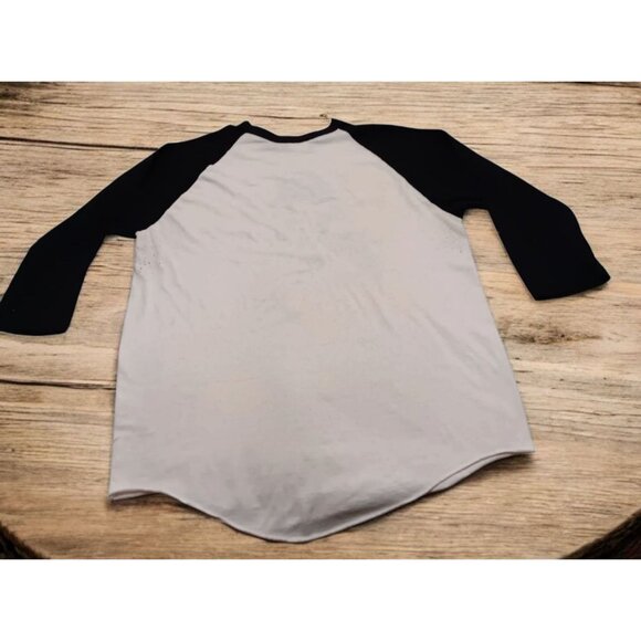 VTG 1982 Rickie Lee Jones Raglan Band T-Shirt L Rare 80s Band Ringer ~ Flaws - Picture 2 of 6